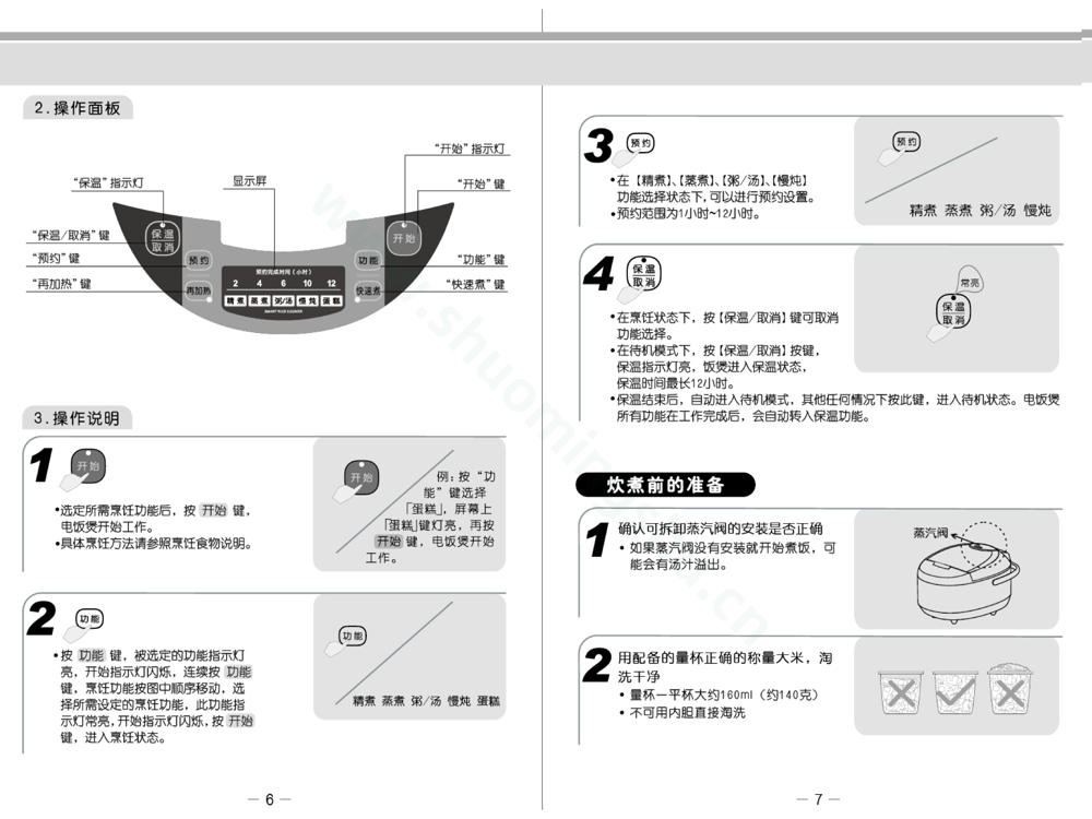 九阳电饭煲F-40FS39说明书第5页