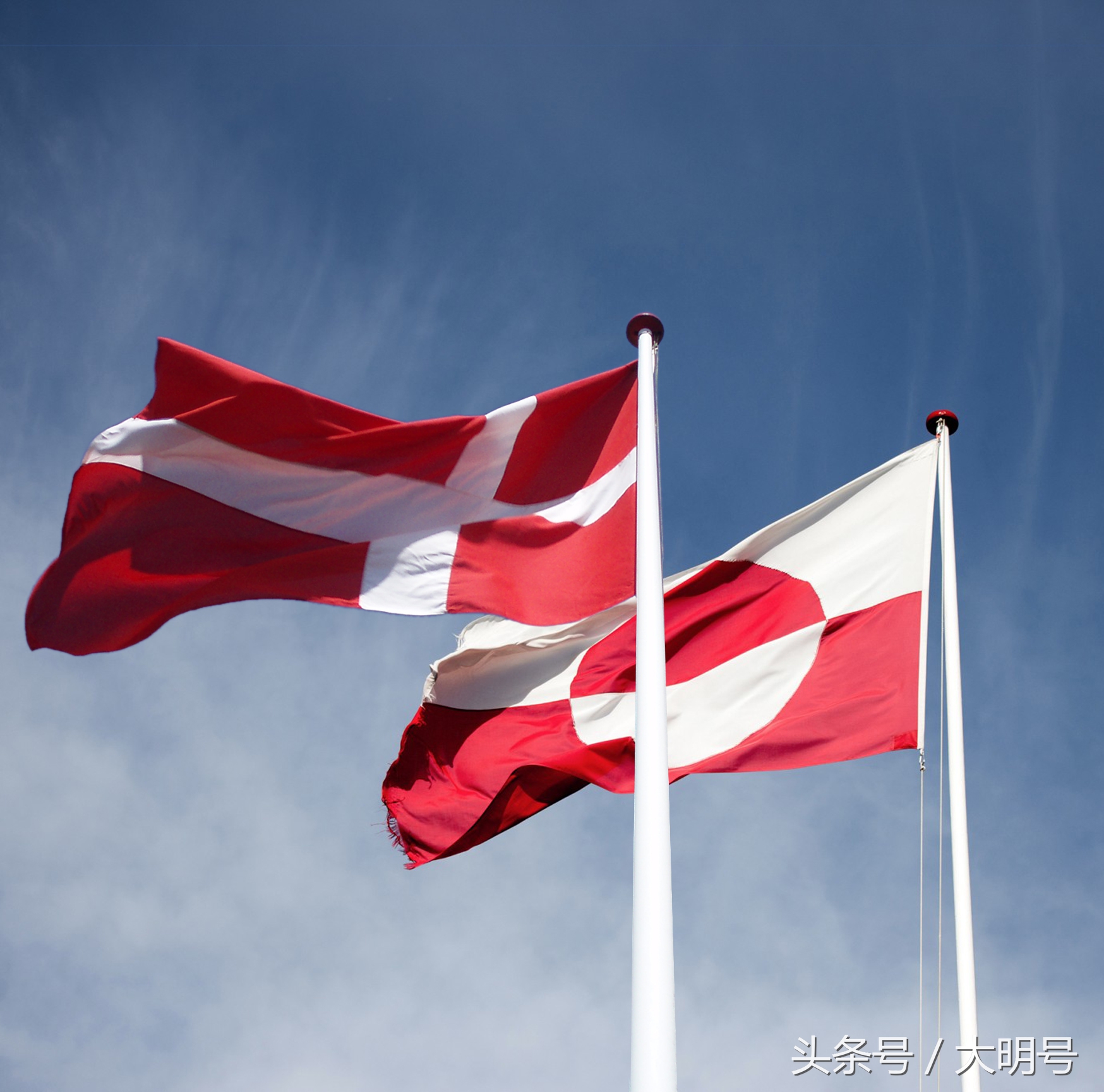 格陵兰岛为何属于丹麦，为何不计算入丹麦国土面积？