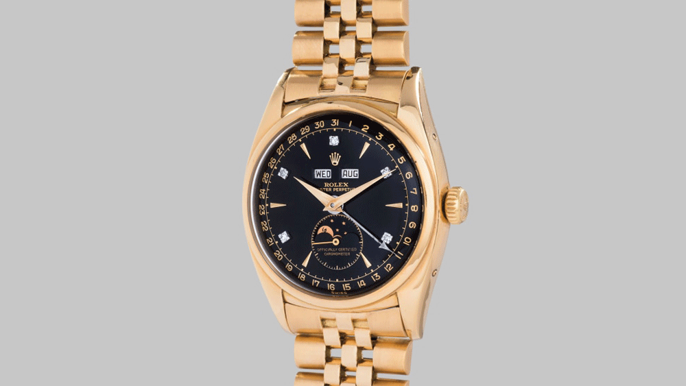 21世纪迄今为止拍卖出的10块最昂贵的手表